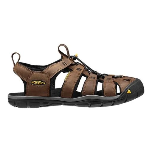 Keen Clearwater Sandals CNX Leather Brown -Keen Shoes Shop ke 1013106