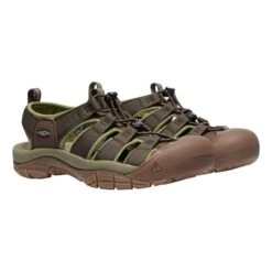 Sandals Keen Newport H2 Light Brown Green -Keen Shoes Shop ke 1025999 004