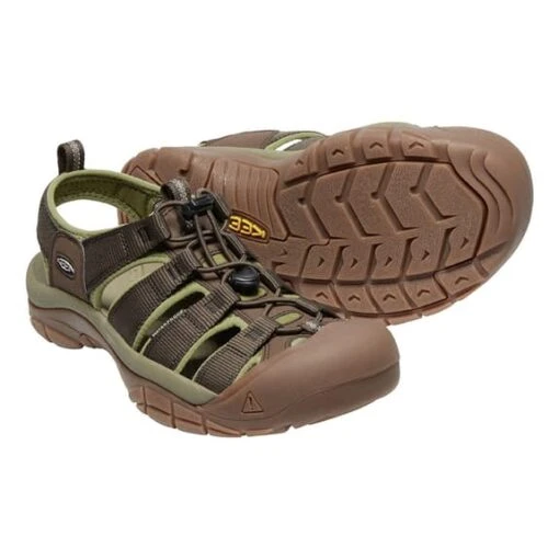 Sandals Keen Newport H2 Light Brown Green -Keen Shoes Shop ke 1025999 006