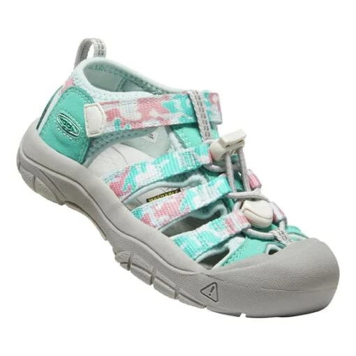 Sandals Keen Newport H2 Light Blue Grey Pink Baby -Keen Shoes Shop ke 1026267 001