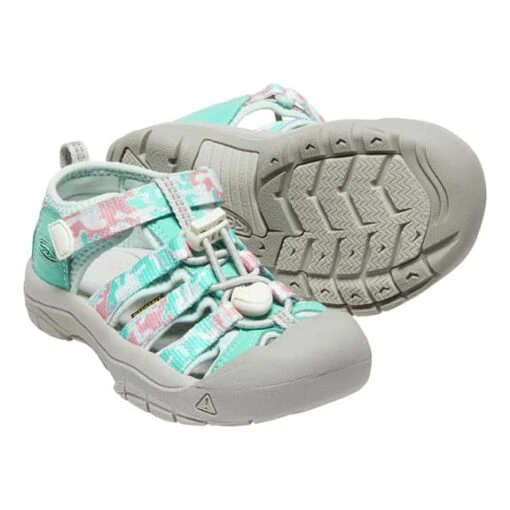 Sandals Keen Newport H2 Light Blue Grey Pink Baby -Keen Shoes Shop ke 1026267 006