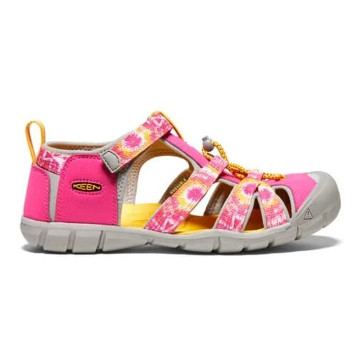 Keen Seacamp II CNX X Smoke Bear Sandals Pink Grey Junior -Keen Shoes Shop ke 1026320 001