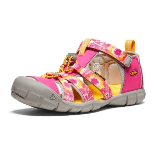 Keen Seacamp II CNX X Smoke Bear Sandals Pink Grey Junior -Keen Shoes Shop ke 1026320 002