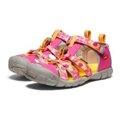 Keen Seacamp II CNX X Smoke Bear Sandals Pink Grey Junior -Keen Shoes Shop ke 1026320 003