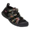 Sandals Keen Seacamp II Cnx Black Multicolour Children -Keen Shoes Shop ke 1026324 001